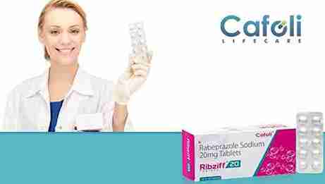 Ribziff 20 Tablet at the best price in Gastroenterology Pharma Franchise.